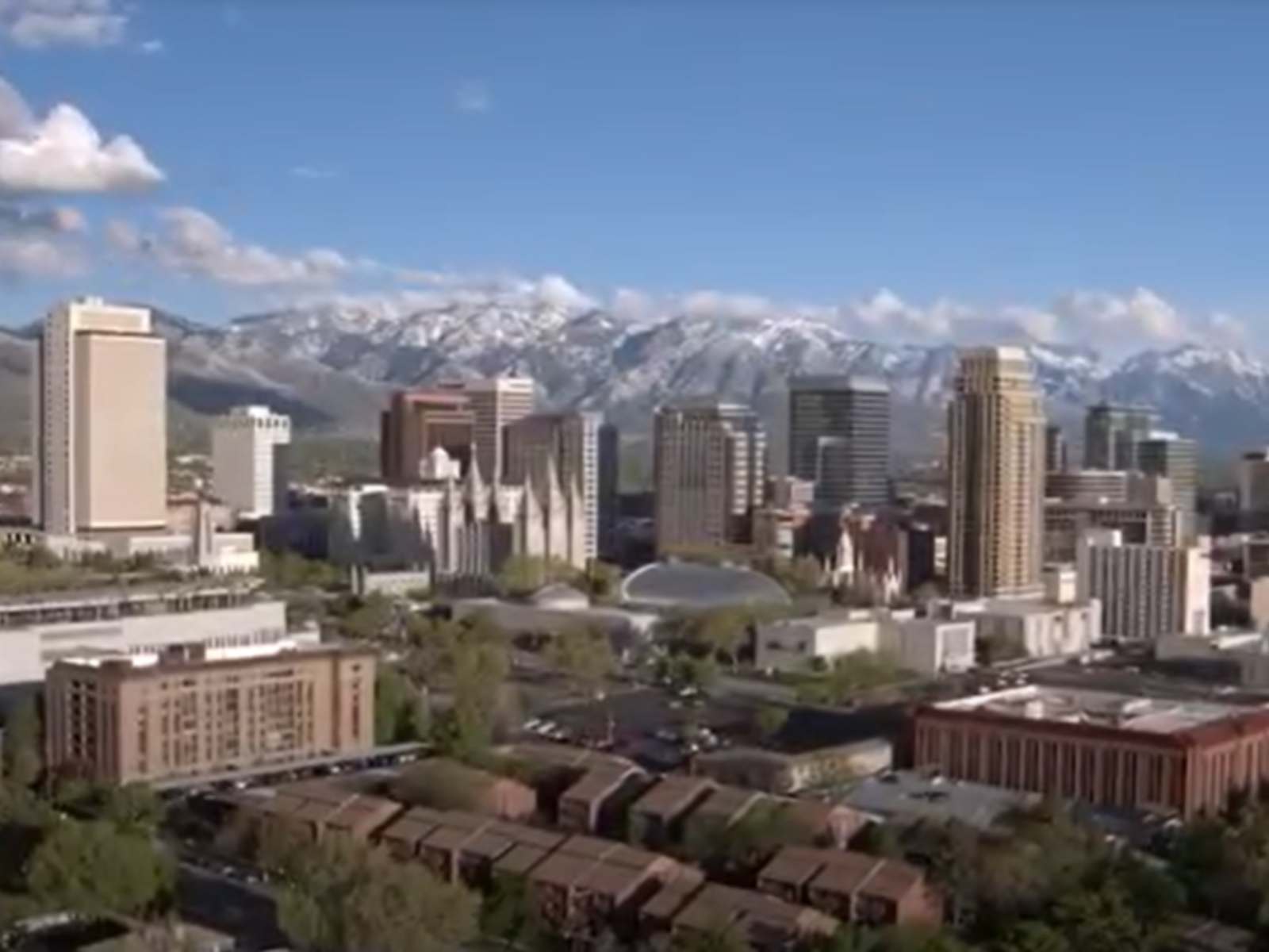 Salt Lake City skyline