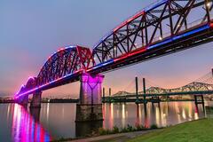 Big Four Bridge in Jeffersonville Indiana